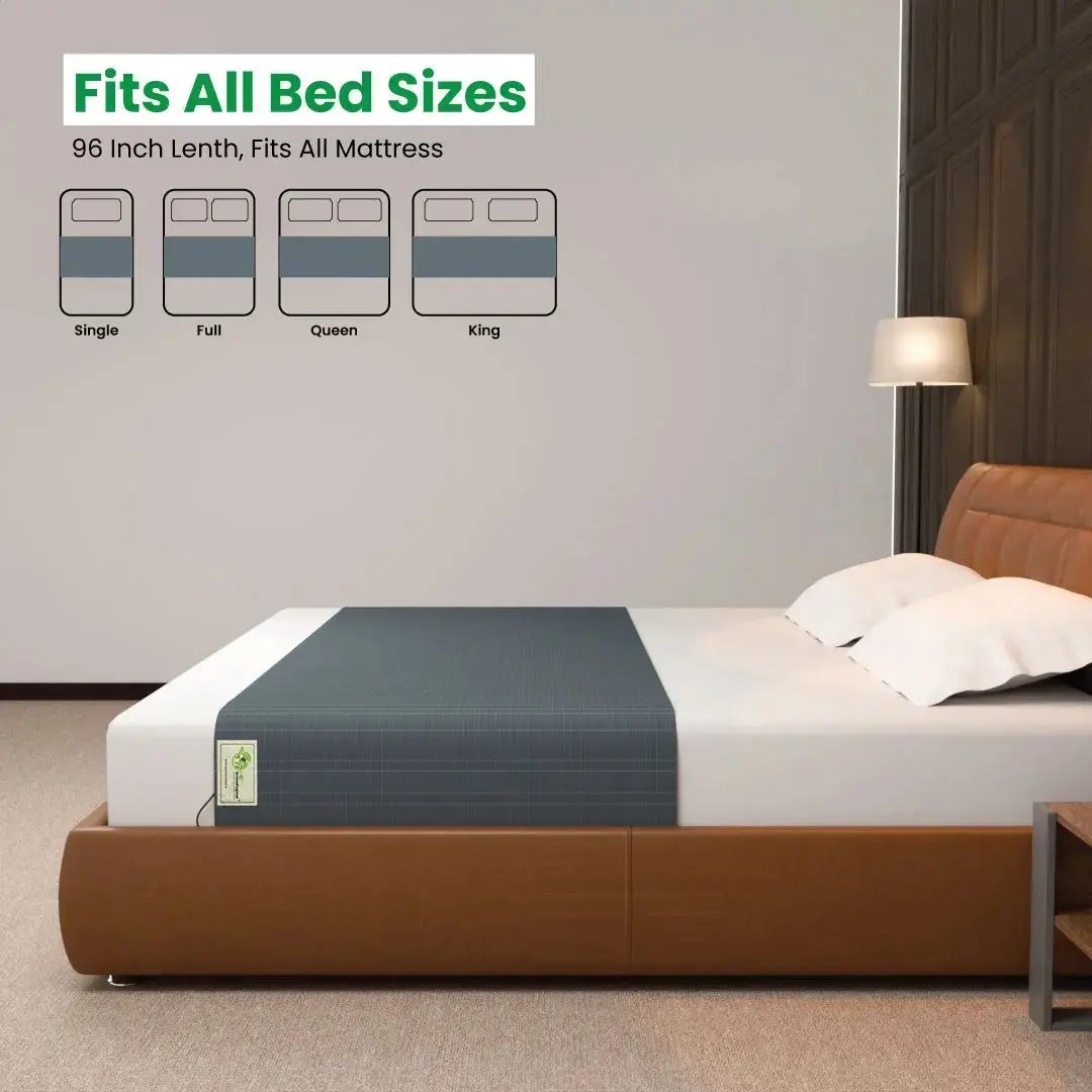 Luxury Grounding Bed Sheet Soft Breathable Organic Cotton