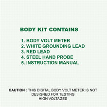 Load image into Gallery viewer, Body Volt Kit  (Human Body Voltage Checker) Grounding Mat

