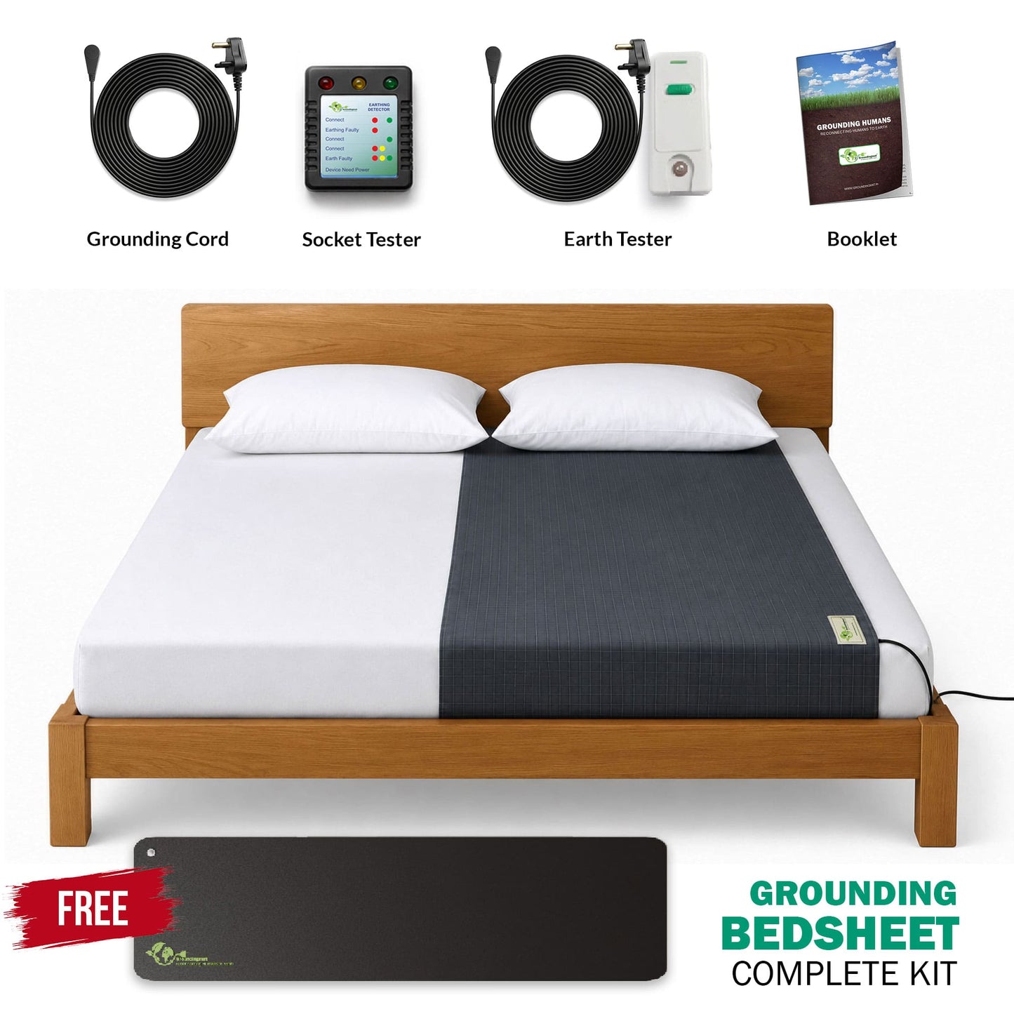 Grounding Bedsheet Kit (Half Size)