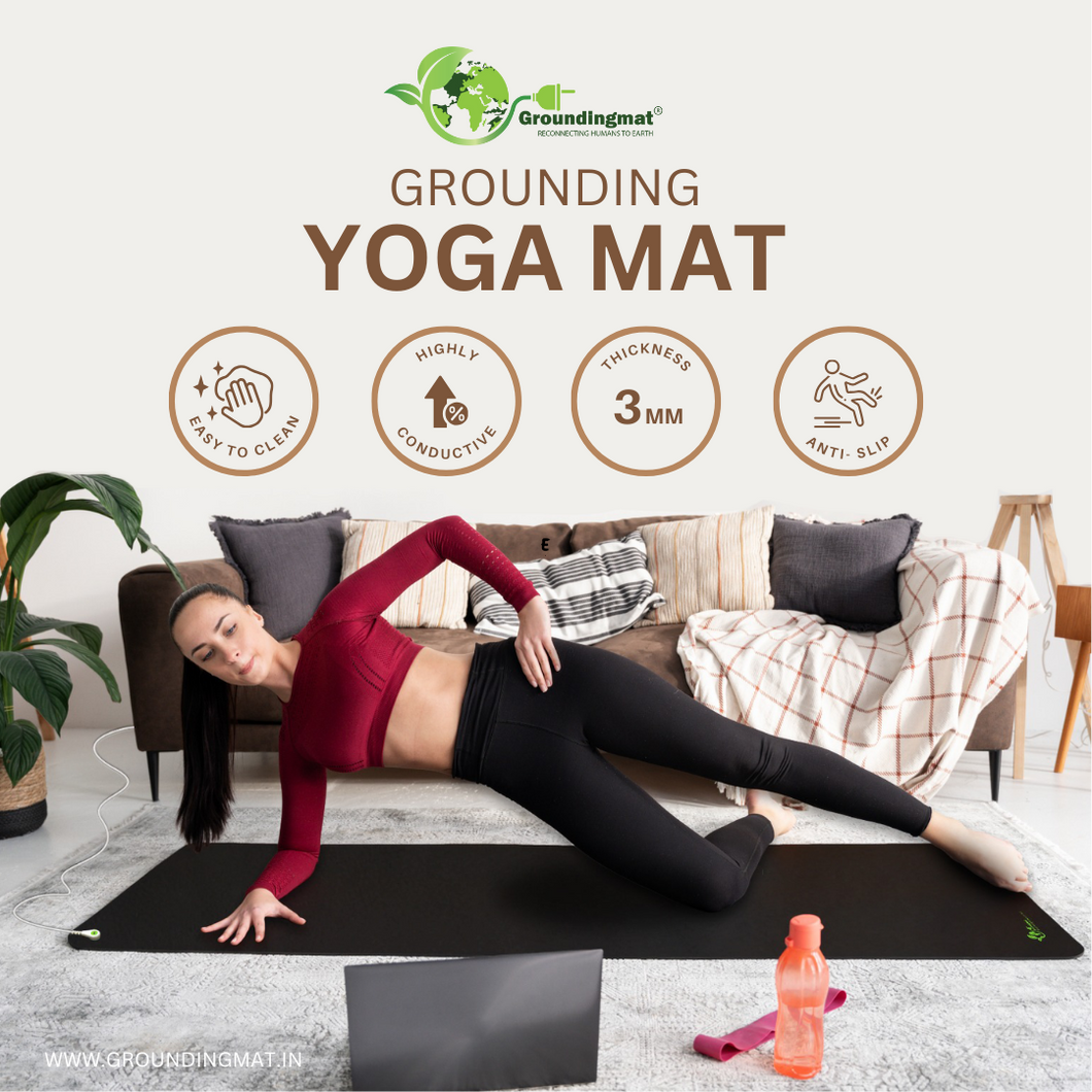 An eco-friendly yoga mat, crafted for a harmonious connection with the earth. The textured surface enhances stability and grip during poses, while the natural materials provide a grounding sensation. Feel centered and supported in your practice with this sustainable yoga mat, designed to cultivate balance and connection with the environment.