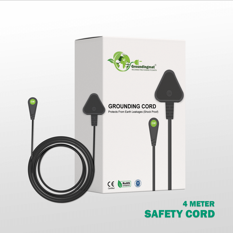thumbnail image 2 of Grounding Mats 15ft Grounding Cord With Adapter Splitter - Plug Into Single Outlet Multiple Grounding Products 2 of 14