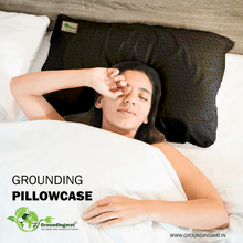 Load image into Gallery viewer, Grounding Pillow Case -Addon Grounding Mat
