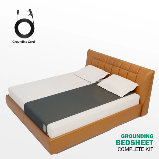 Grounding Bed Sheet for Deep Restful Sleep and Natural Healing